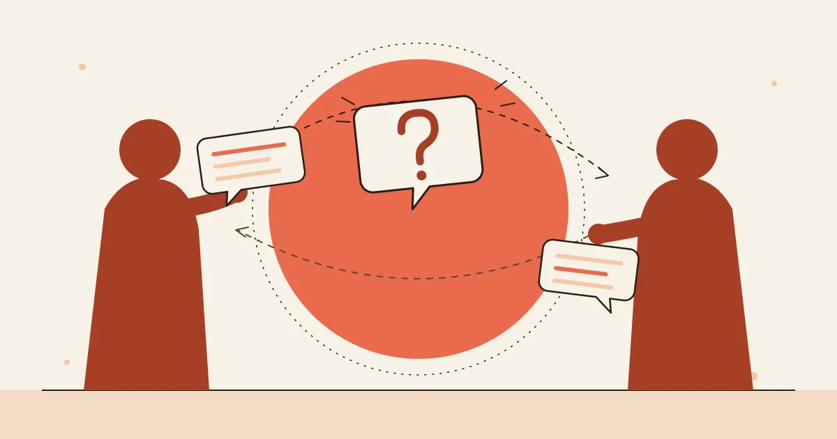 first date questions - speech cards passed between two people