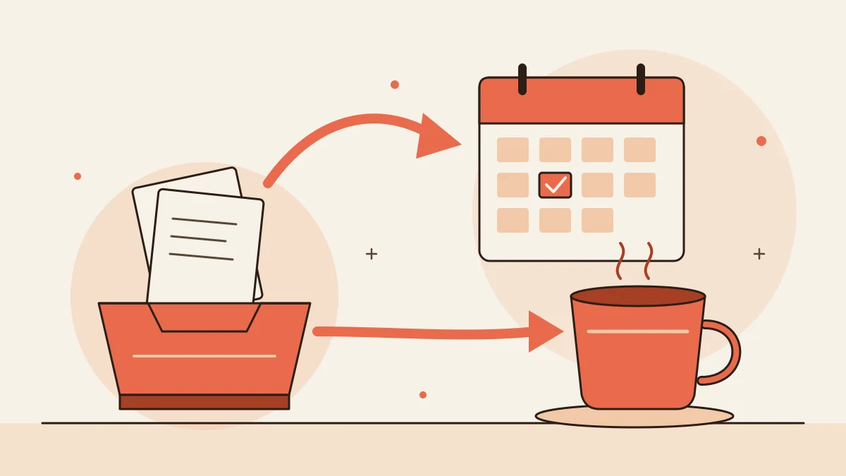 ai assistant turning an inbox into a date