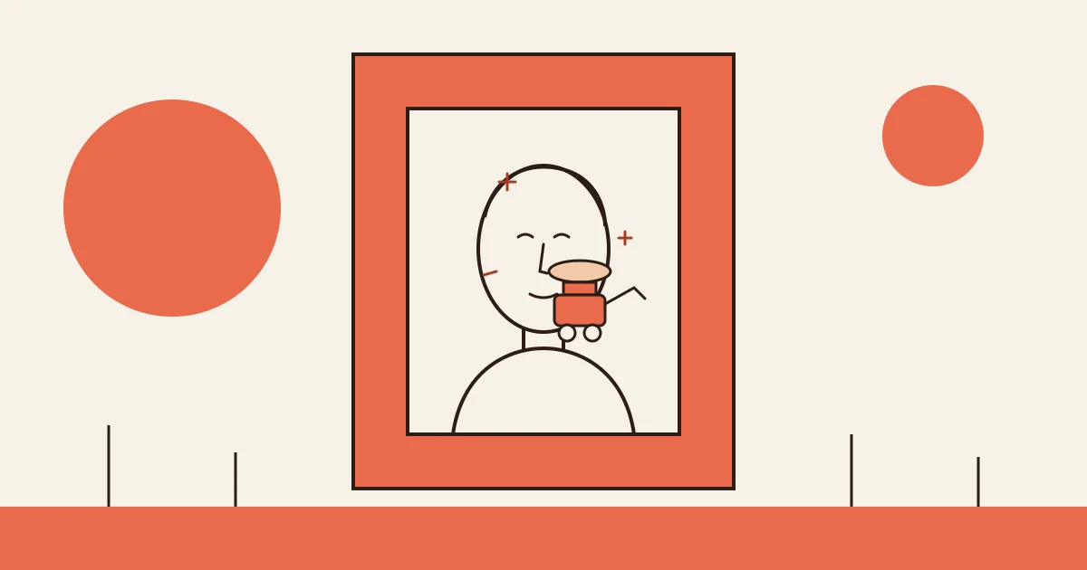 ai profile picture generator - a machine buffing a portrait